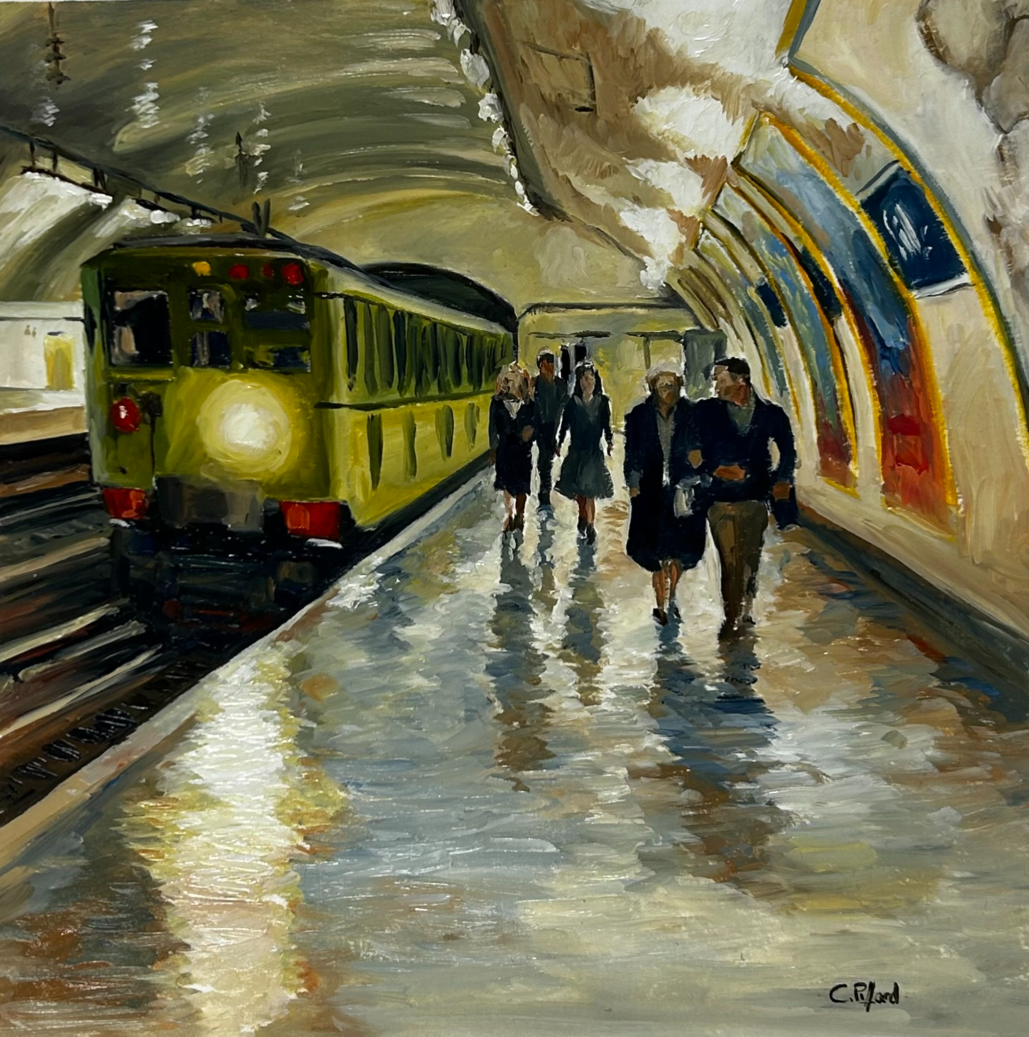 Peinture de Cédric Piffard