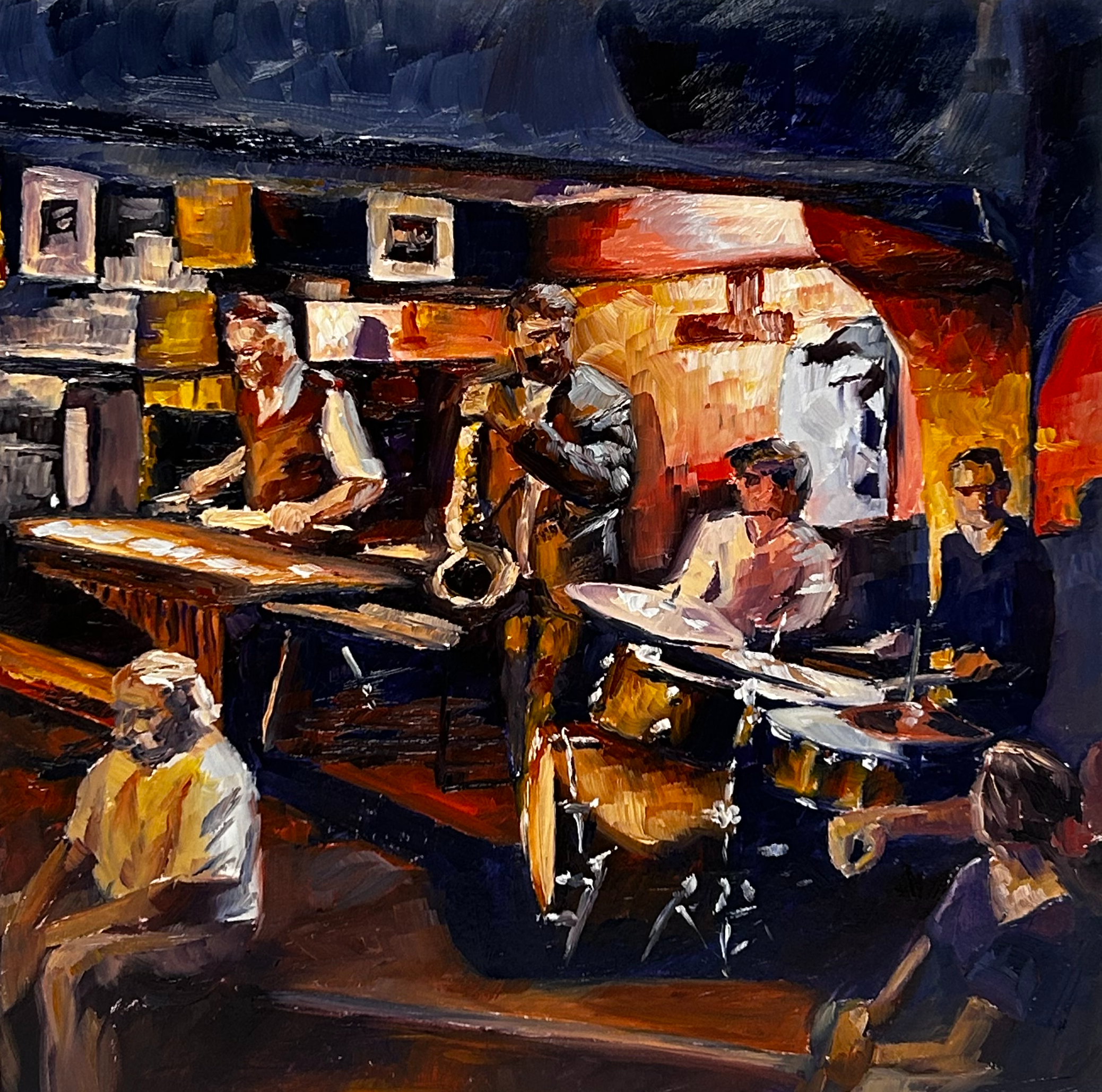 Peinture de Cédric Piffard