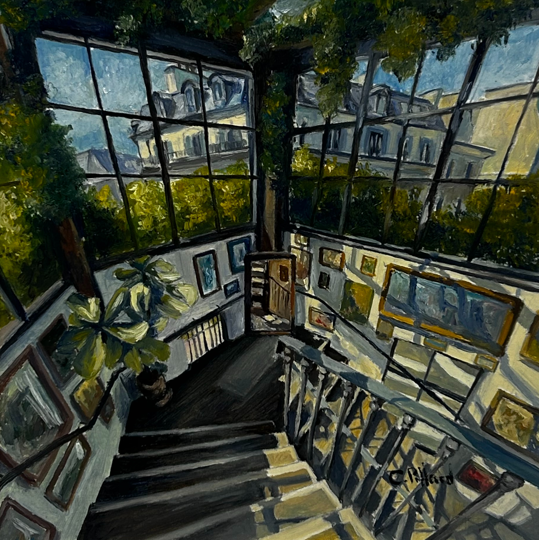 Peinture de Cédric Piffard